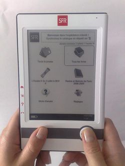 lecteur epaper SFR