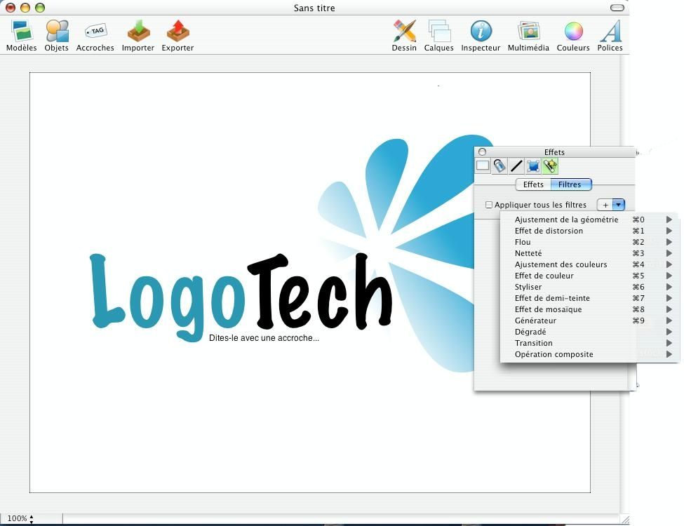 Logo Design Studio MAC screen 2