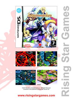 Luminous arc affiche