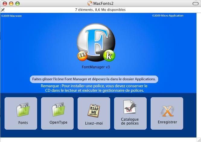 Mac Fonts 2 screen 2