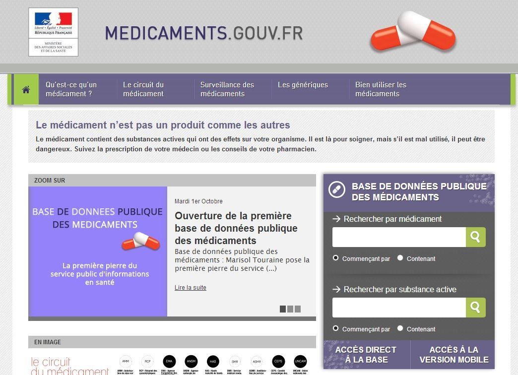 Medicaments.gouv.fr