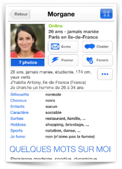 site de rencontre sur mobile