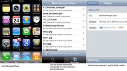Memopal iPhone
