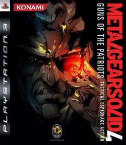 Metal Gear Solid 4 jaquette
