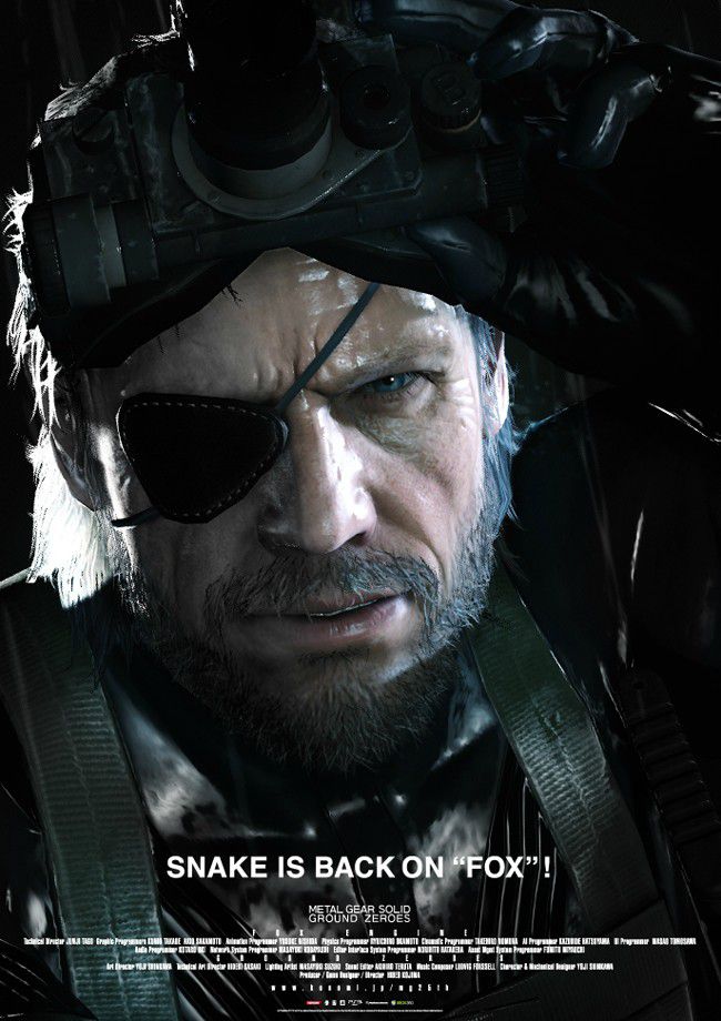 Metal Gear Solid Ground Zeroes - Snake