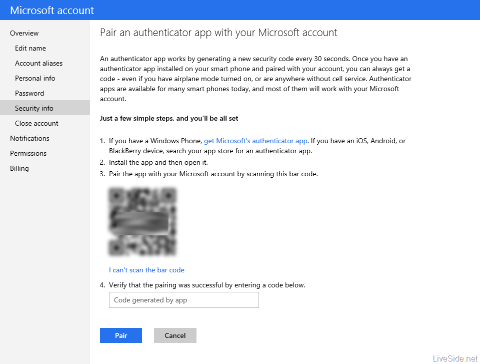 Microsoft-compte-authenticator-app