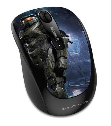 Microsoft Wireless Mobile Mouse 3500 Halo Limited Edition The Master Chief 2