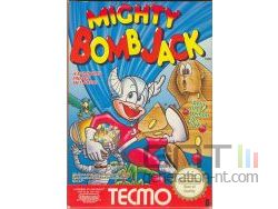 Mighty Bomb Jack - Pochette Famicom