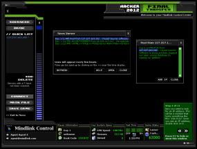 Mindlink Hacker 2012 screen1