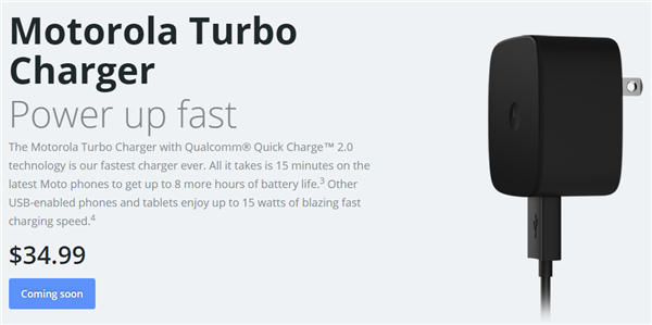 Motorola Turbo charger