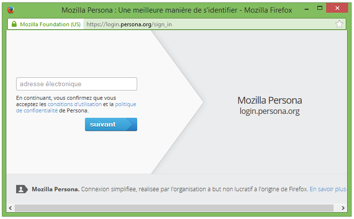 Mozilla-Persona