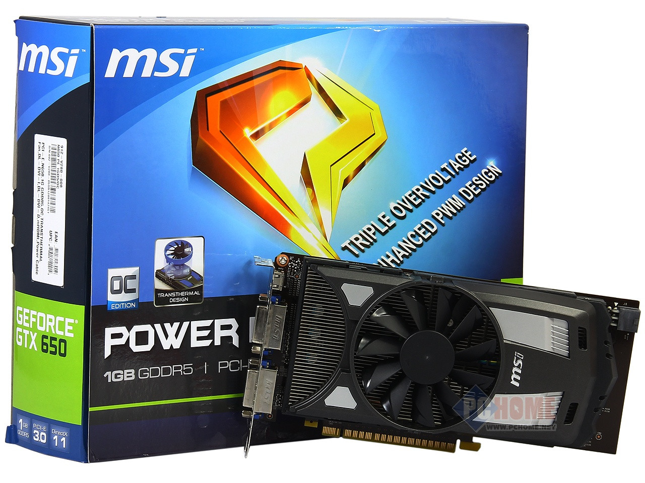 MSI GeForce GTX 650 OC