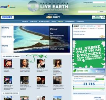 Msn live earth