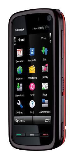 Nokia5800XpressMusic_red_Menu