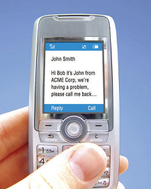 Nuance Voicemail to text