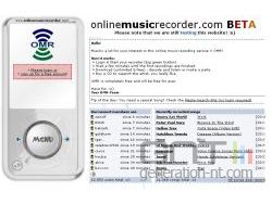 Omr onlinemusicrecorder capture page accueil small