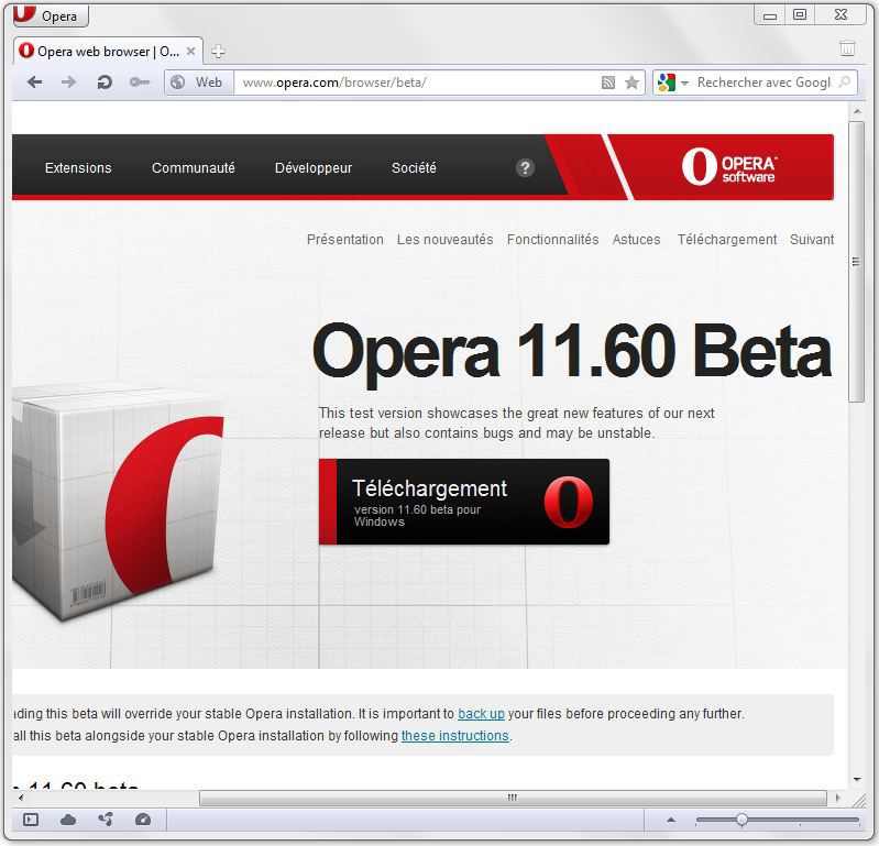 Opera-11.60-beta-page