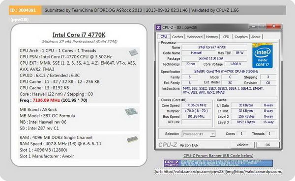 Overclocking Intel Core i7-4770K 1