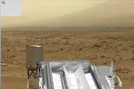 panorama curiosity mars nasa
