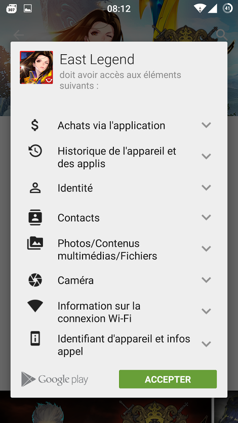permissions Android