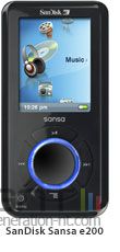 Sandisk Sansa e200