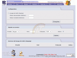 IPCop : Lissage de trafic (Shapping)