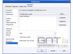 navigateur opera navigation voix