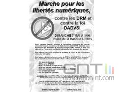 Affiche 7 mai 2006 anti-drm Affiche 7 mai 2006 anti-drm
