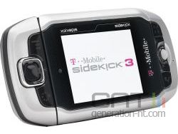 T-mobile Sidekick III fermé