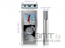 Archos 104 dimensions