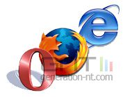 Firefox - Opera - IE - Internet Explorer - logo