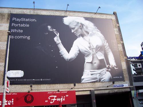 Campagne de pub Sony