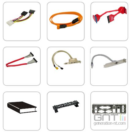 K9N SLI Platinum - accessoires