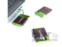 USBCell rechargement sur un ordinateur portable