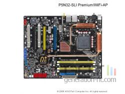 Carte mère ASUS P5N32-SLI Premium/WiFi-AP