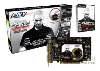 PNY : pack GeForce 7600 GT + Splinter Cell Double Agent