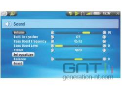 Archos 604 - Volume