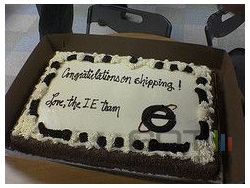 Gâteau de Microsoft pour la sortie de Firefox 2.0