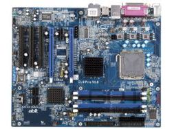 abit IL9 Pro : carte mère vue de dessu