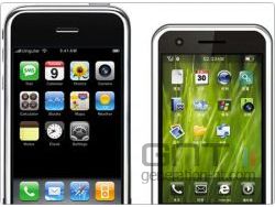 Apple iPhone et Meizu M8