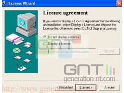 Choix licence