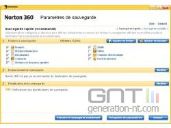 Symantec Norton 360 ; capture 2