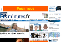 20minutes.fr ; page d'accueil