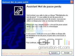 Lancement de l'assistant
