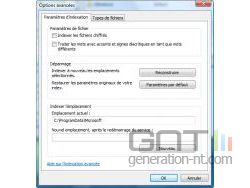 Indexation Vista 2