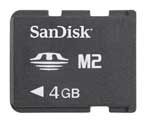 SanDisk M2 4 Go