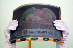 Ecran flexible LG Philips