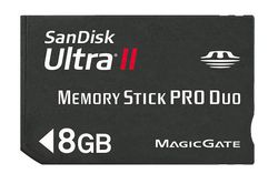 SanDisk Memory Stick PRO Duo 8 Go