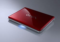 Sony Vaio CR 21 rouge