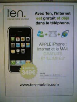 Ten Mobile iPhone